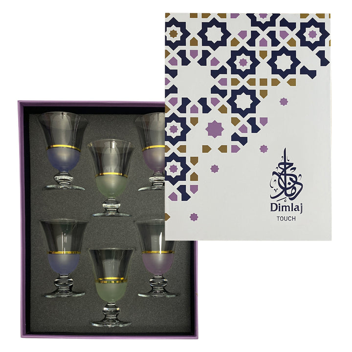 Dimlaj Touch Luminous Set of 6 Pcs Stemwares - Premium Stemware from Dimlaj - Just $135!