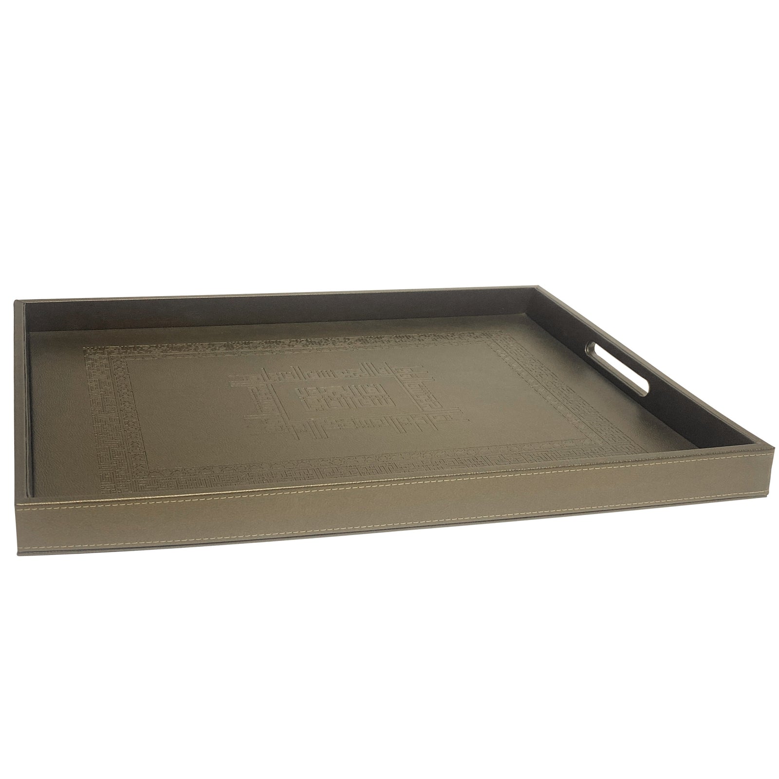 Dimlaj Shafa Large Serving Tray (Bronze) - Premium Table Accessories from Shafa By Dimlaj - Just $370!