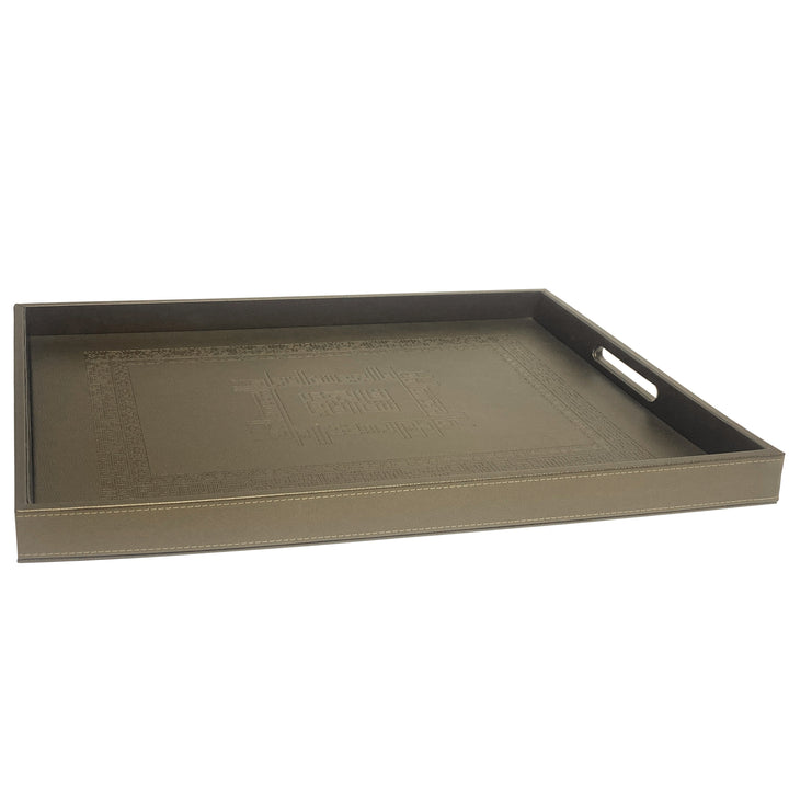 Dimlaj Shafa Large Serving Tray (Bronze) - Premium Table Accessories from Shafa By Dimlaj - Just $370!