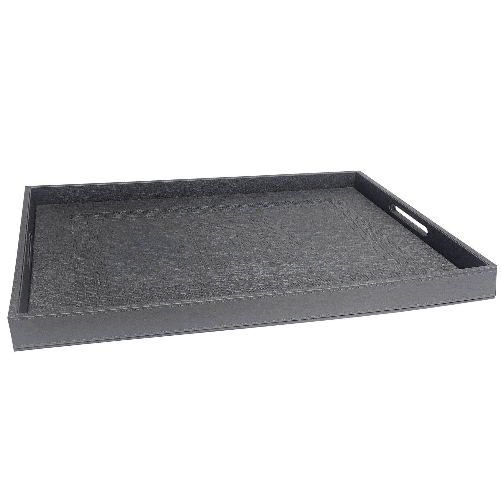 Dimlaj Shafa Large Serving Tray (Charcoal Grey) - Premium Table Accessories from Shafa By Dimlaj - Just $370!