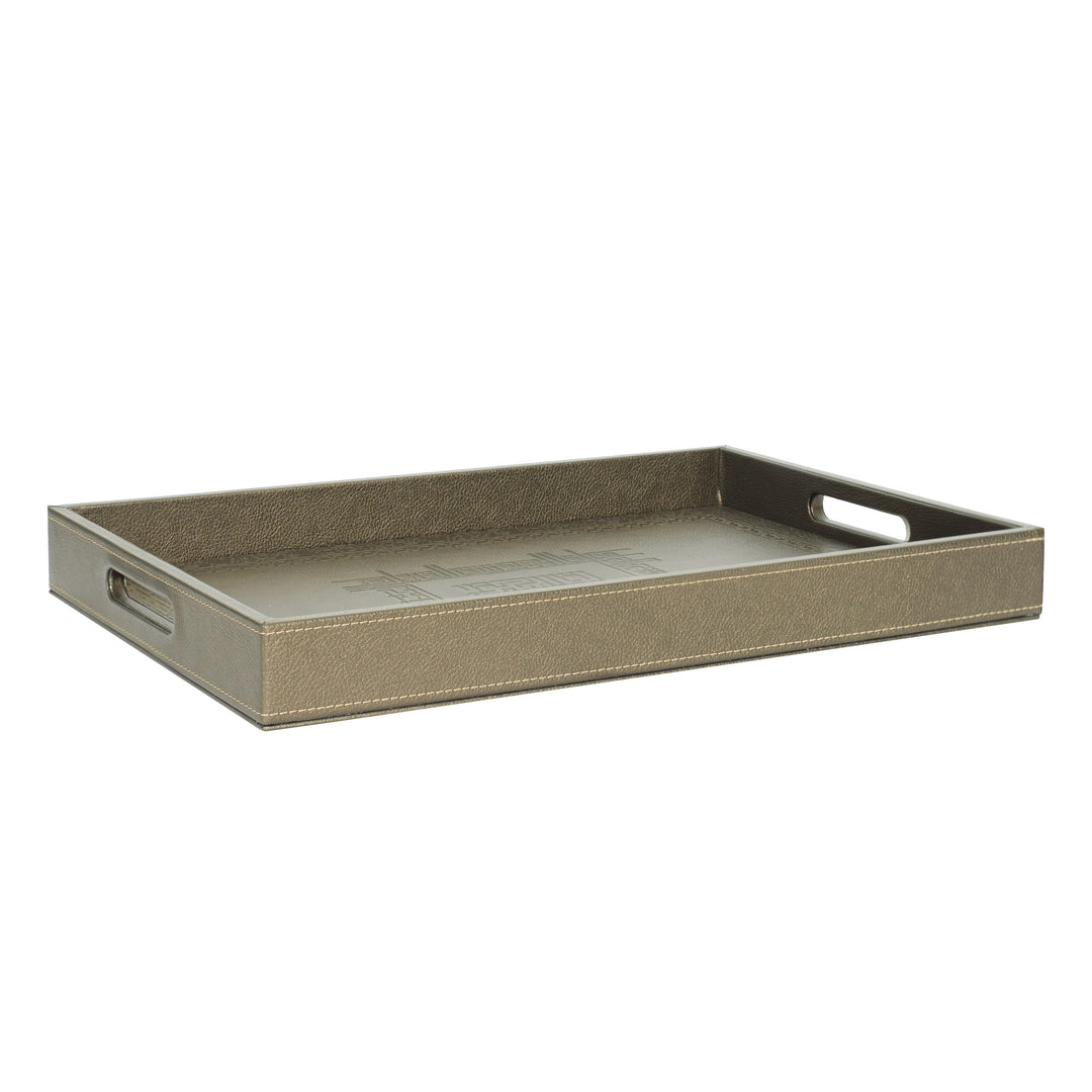 Dimlaj Shafa Small Serving Tray  (Bronze) - Premium Trays from Shafa By Dimlaj - Just $370!