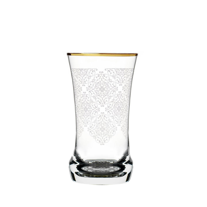 Dimlaj Perla Set of 6 Pcs Crystal Tumblers (Gold) - Premium Tumblers from Perla By Dimlaj - Just $370!