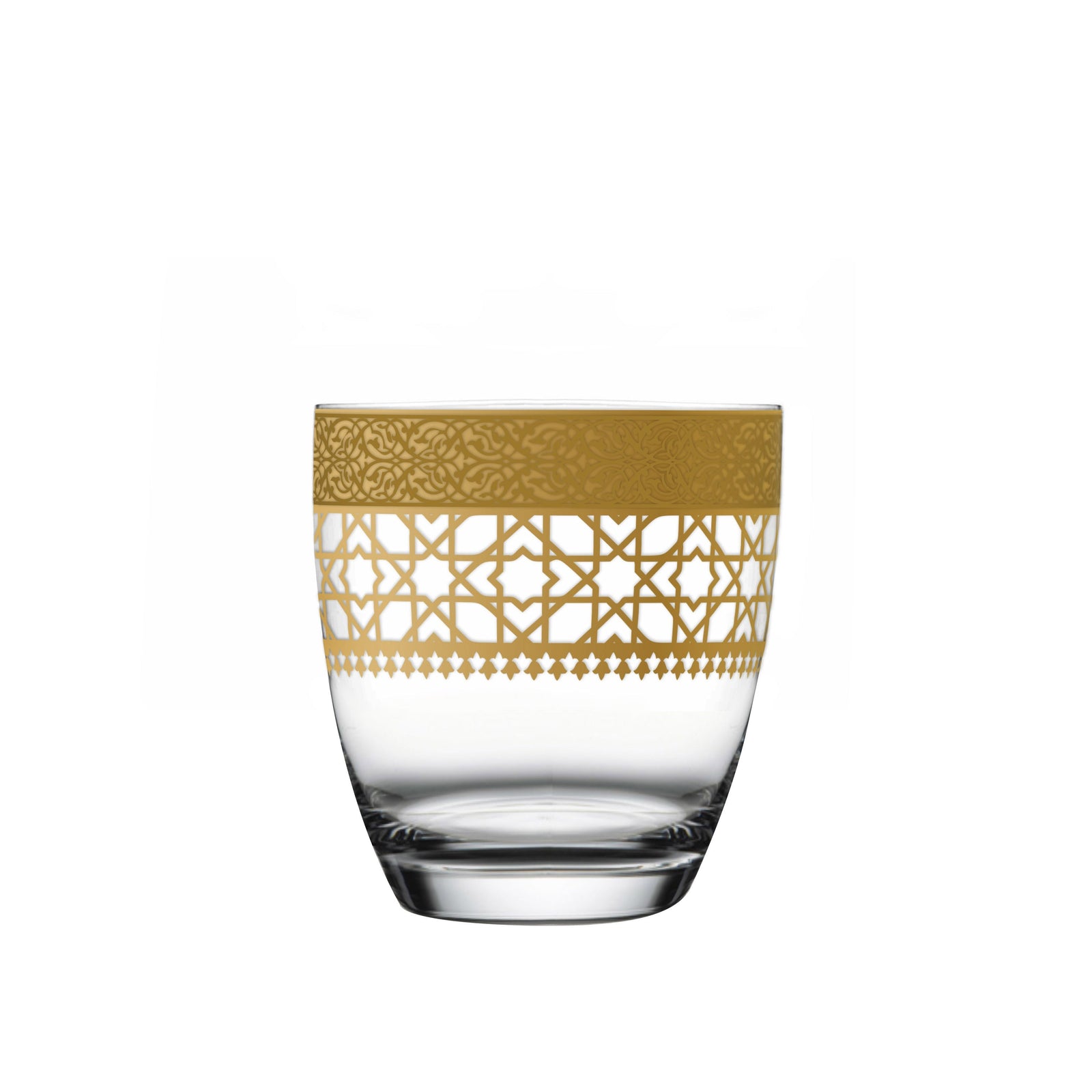 Dimlaj Cordoba Set of 6 Pcs Short Tumblers (Gold) - Premium Short Tumblers from Cordoba By Dimlaj - Just $370!