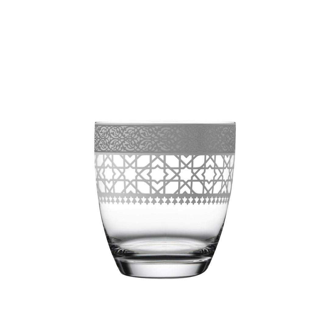 Dimlaj Cordoba Set of 6 Pcs Short Tumblers (Platinum) - Premium Short Tumblers from Cordoba By Dimlaj - Just $370!