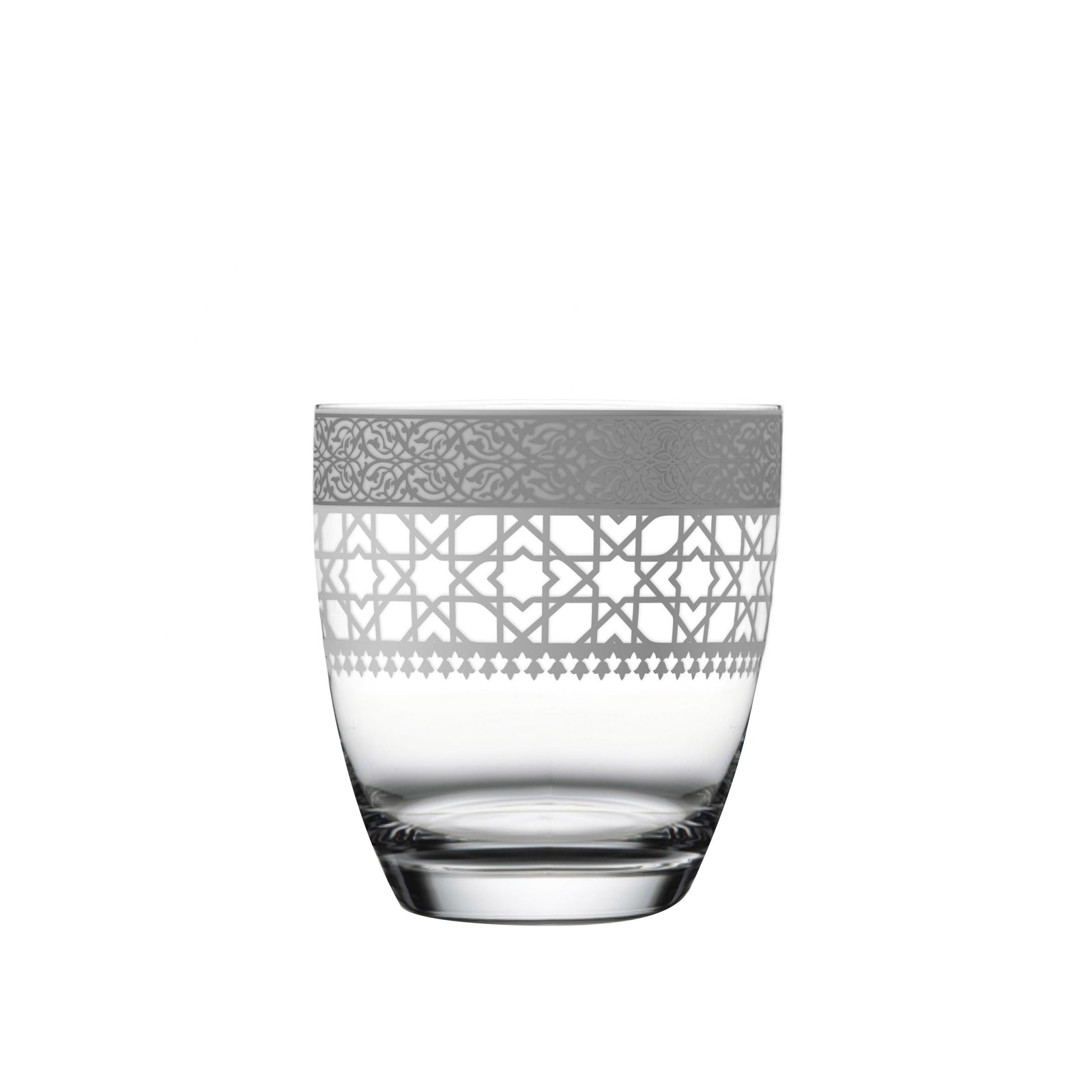 Dimlaj Cordoba Set of 6 Pcs Short Tumblers (Platinum) - Premium Short Tumblers from Cordoba By Dimlaj - Just $370!