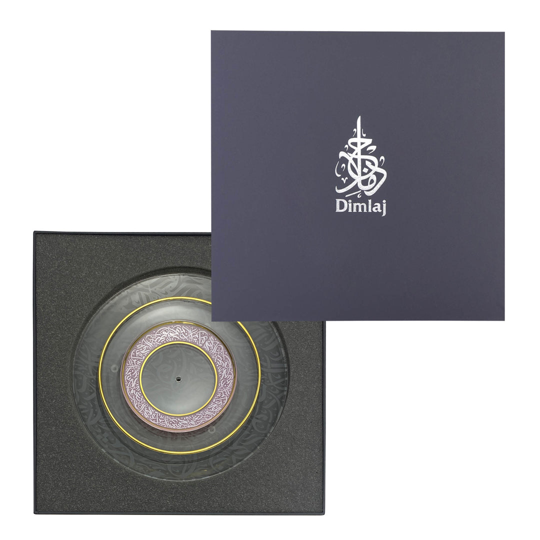 Dimlaj Nagham 3 Tiered Tray (Gold & Pink) - Premium Stands from Nagham By Dimlaj - Just $750!