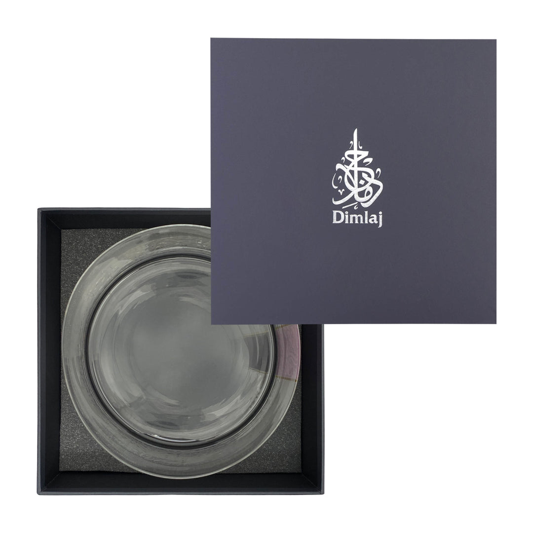 Dimlaj Nagham Serving Bowl (Gold & Pink) - Premium Serving Bowls from Nagham By Dimlaj - Just $500!