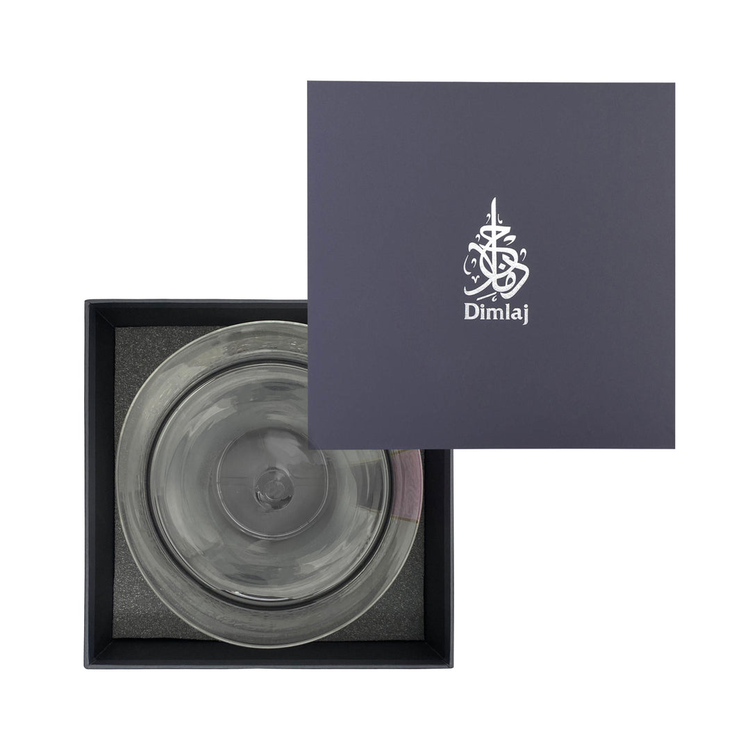 Dimlaj Nagham Footed Serving Bowl (Gold & Pink) - Premium Serving Bowls from Nagham By Dimlaj - Just $750!