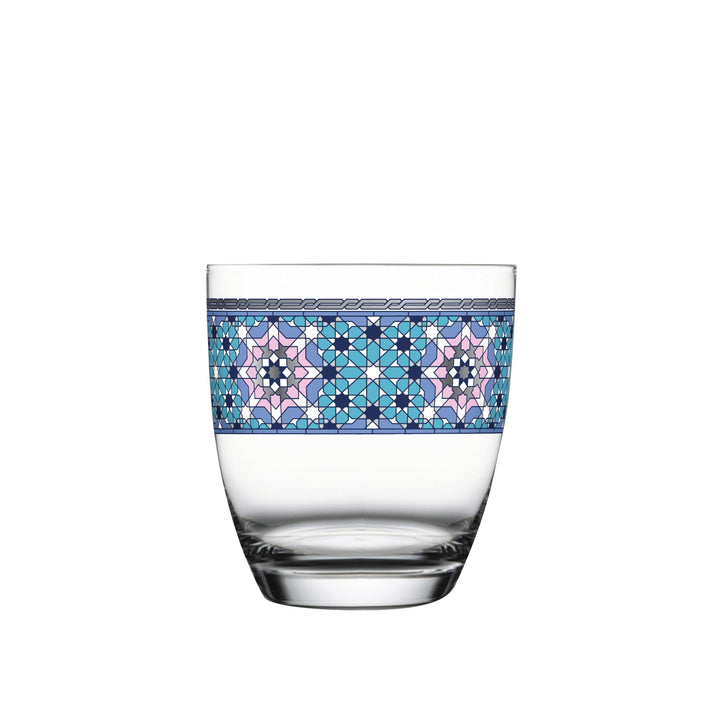 Dimlaj Melange Set of 6 Pcs Crystal Tumblers (Platinum) - Premium Short Tumblers from Melange By Dimlaj - Just $315!