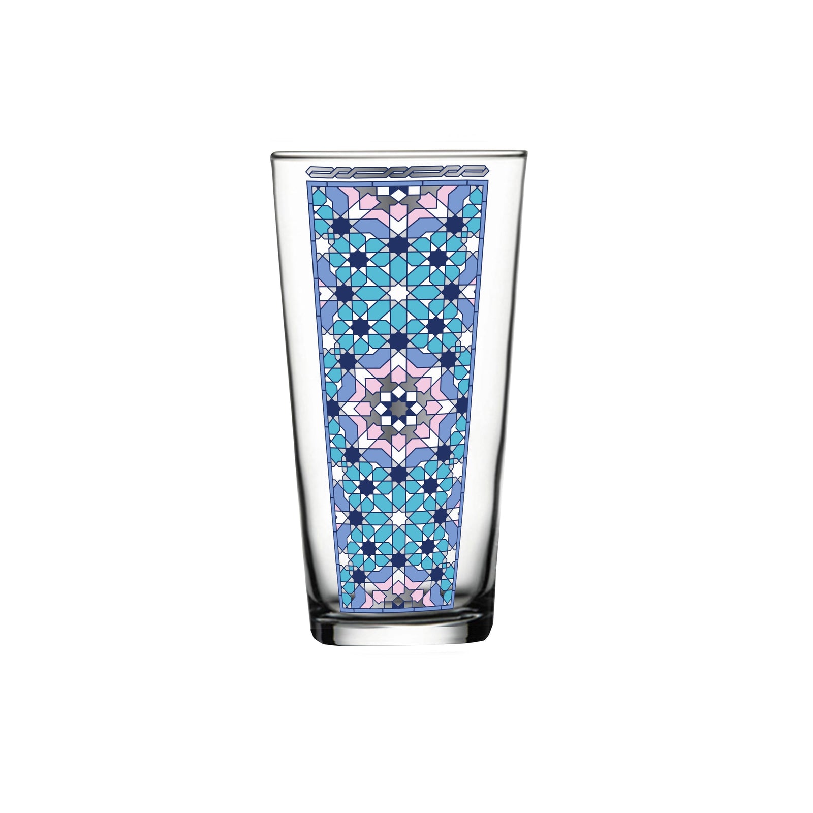 Dimlaj Melange Set of 6 Pcs Glass Tumblers (Platinum) - Premium Tumblers from Melange By Dimlaj - Just $315!