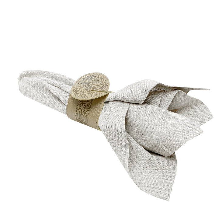 Dimlaj Nagham Table Accessories Set of 18 Pcs (Beige) - Premium Table Accessories from Nagham By Dimlaj - Just $375!