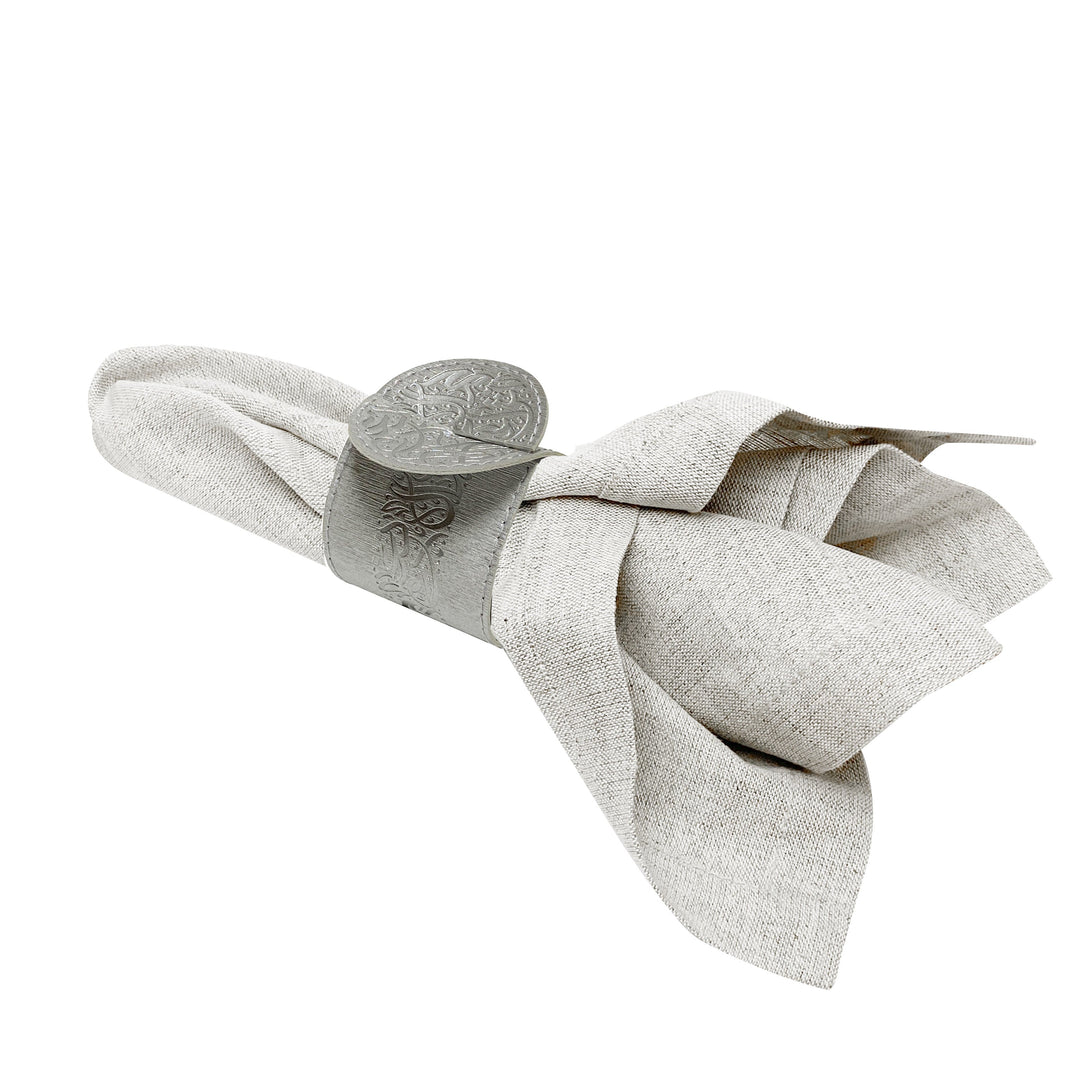 Dimlaj Nagham Set of 18 Pcs Table Accessories  (Silver) - Premium Table Accessories from Nagham By Dimlaj - Just $375!