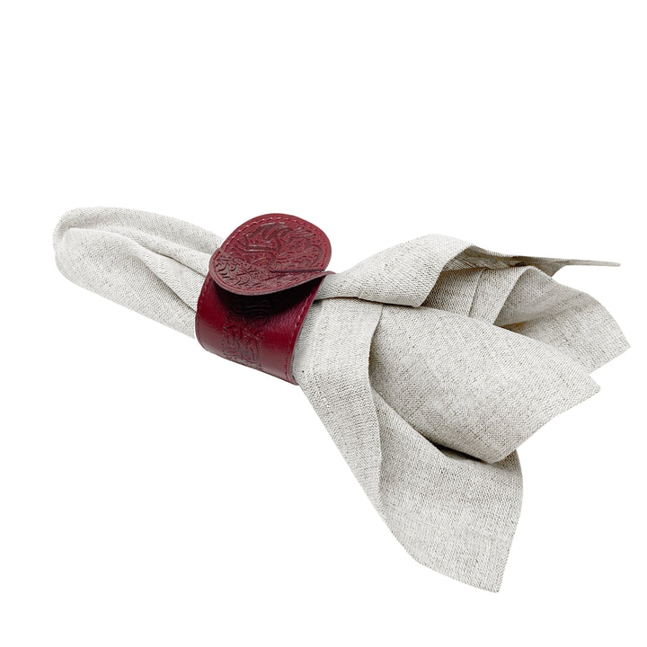 Dimlaj Nagham Set of 18 Pcs Table Accessories (Maroon) - Premium Table Accessories from Nagham By Dimlaj - Just $375!