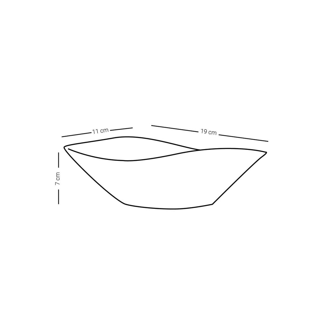 Dimlaj Cordoba Set of 2 Pcs Small Serving Bowls (Gold) - Premium Serving Bowls from Cordoba By Dimlaj - Just $290!