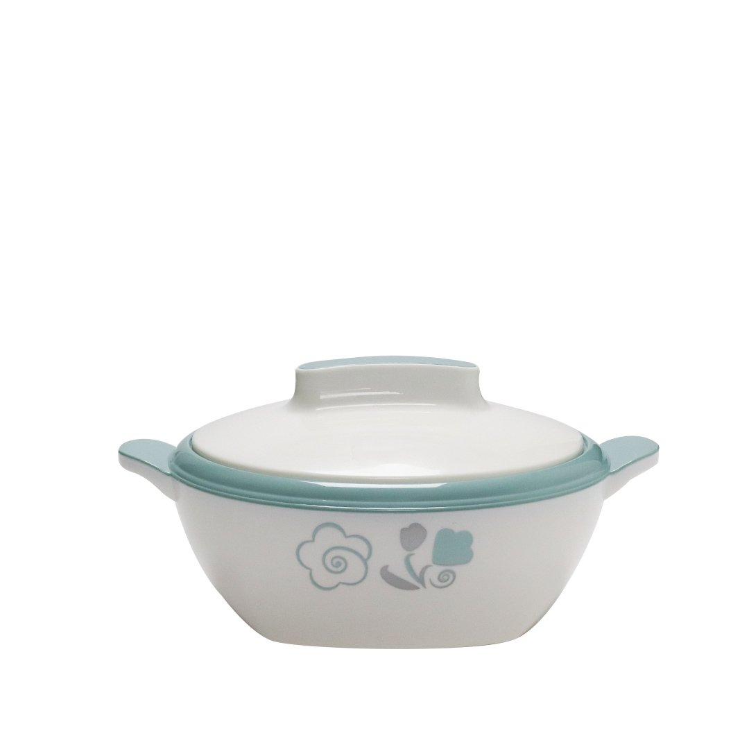 Enjoy White-Green Thermal Food Container 0.75 L - Premium Food Container from Enjoy - Just $20!