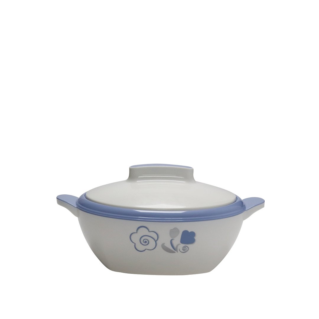 Enjoy White-Blue Thermal Food Container 0.75 L - Premium Food Container from Enjoy - Just $20!