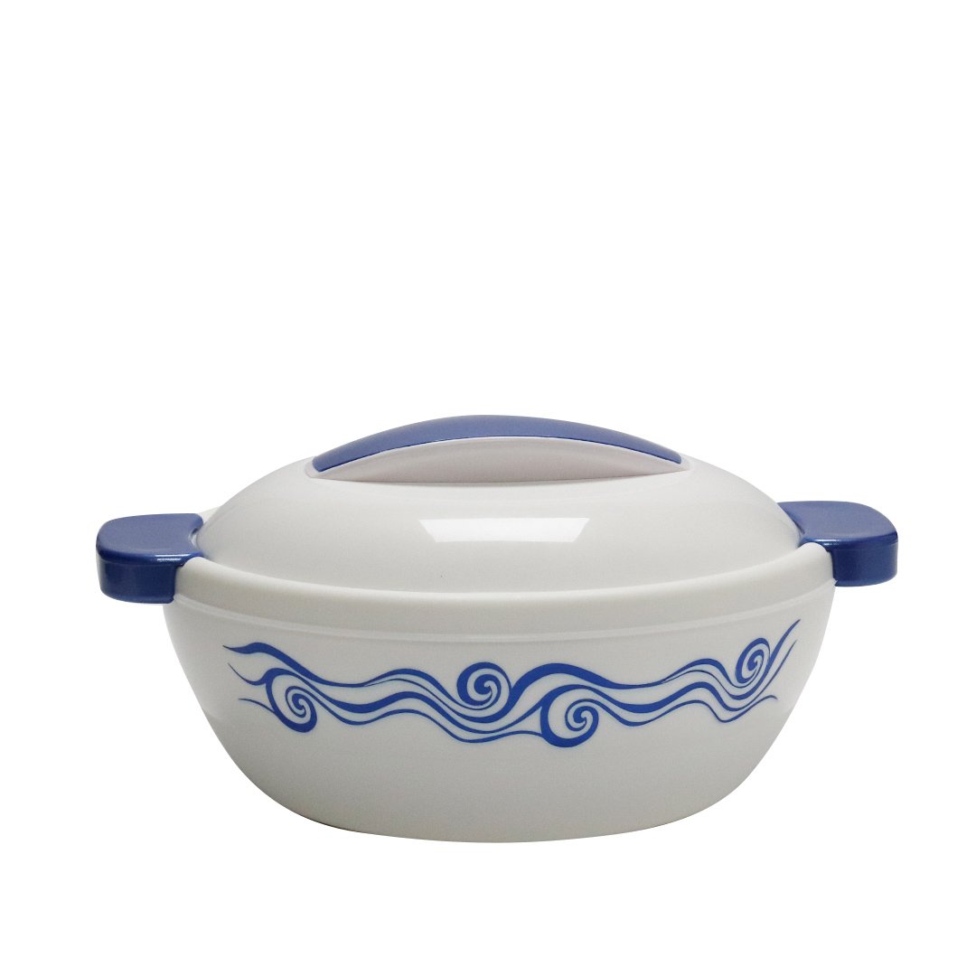 Enjoy White-Blue Thermal Food Container 2.4 L - Premium Food Container from Enjoy - Just $30!