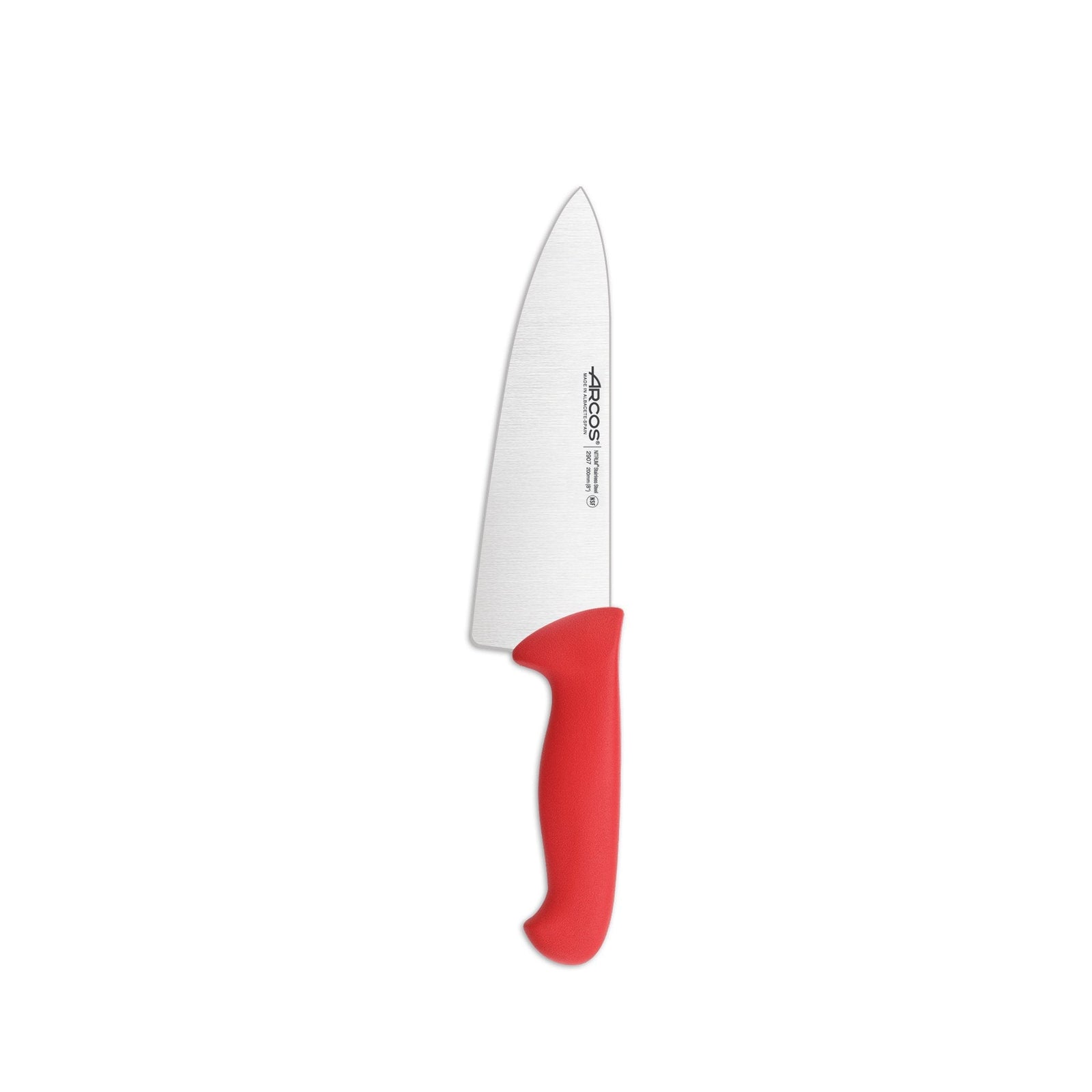 Arcos Red Chefs Knife 200 mm - Premium Knife from Arcos - Just $65!