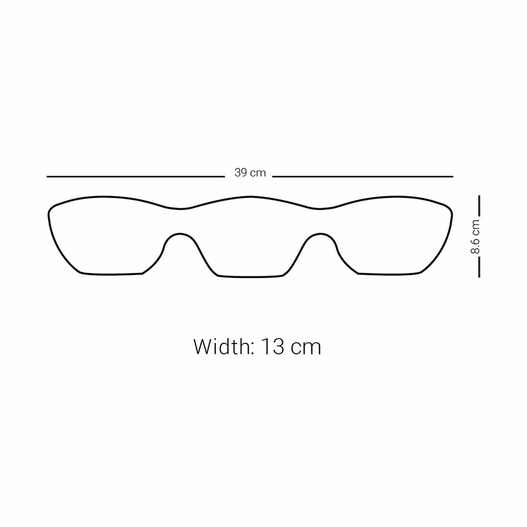 Dimlaj Melange Large Divider Bowl (Platinum & Blue) - Premium Serving Bowls from Melange By Dimlaj - Just $265!