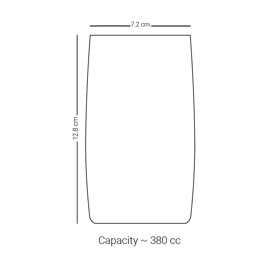 Dimlaj Melange Set of 6 Pcs Tumblers (Platinum & Blue) - Premium Tumblers from Melange By Dimlaj - Just $315!