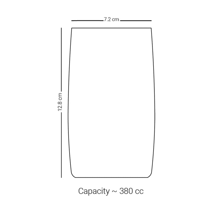 Dimlaj Melange Set of 6 Pcs Tumblers (Platinum & Blue) - Premium Tumblers from Melange By Dimlaj - Just $315!
