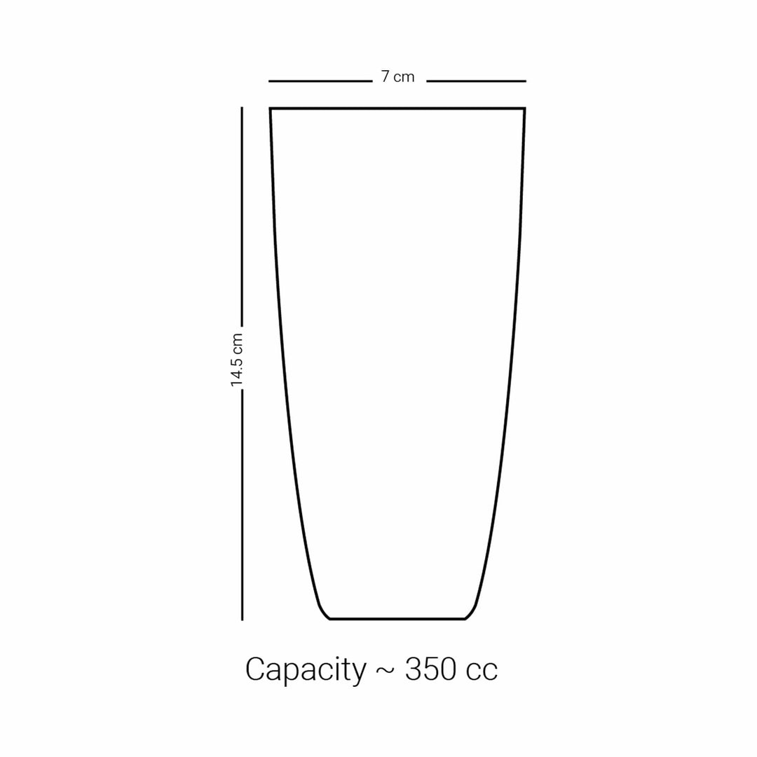 Dimlaj Asala Set of 6 Tumblers (Gold & Blue) - Premium Tumblers from Asala By Dimlaj - Just $265!