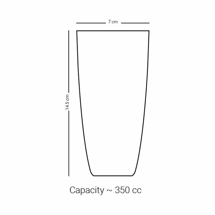 Dimlaj Asala Set of 6 Tumblers (Gold & Blue) - Premium Tumblers from Asala By Dimlaj - Just $265!