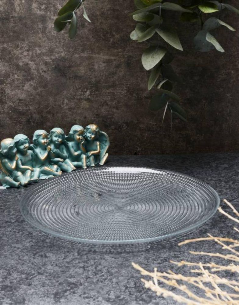 Pasabahce Generation Set of 6pcs Plates 15mm Clear - Premium serving plate from Pasabahce Essentials - Just $140! 