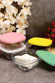Pasabahce Pudding Bowl Set of 4pcs 310cc Pink, Green, Yellow, White - Premium  from Pasabahce Essentials - Just $50! 