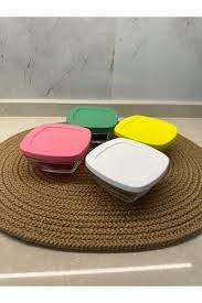 Pasabahce Pudding Bowl Set of 4pcs 310cc Pink, Green, Yellow, White - Premium  from Pasabahce Essentials - Just $50! 