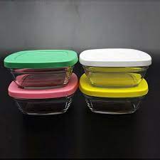 Pasabahce Pudding Bowl Set of 4pcs 310cc Pink, Green, Yellow, White - Premium  from Pasabahce Essentials - Just $50! 
