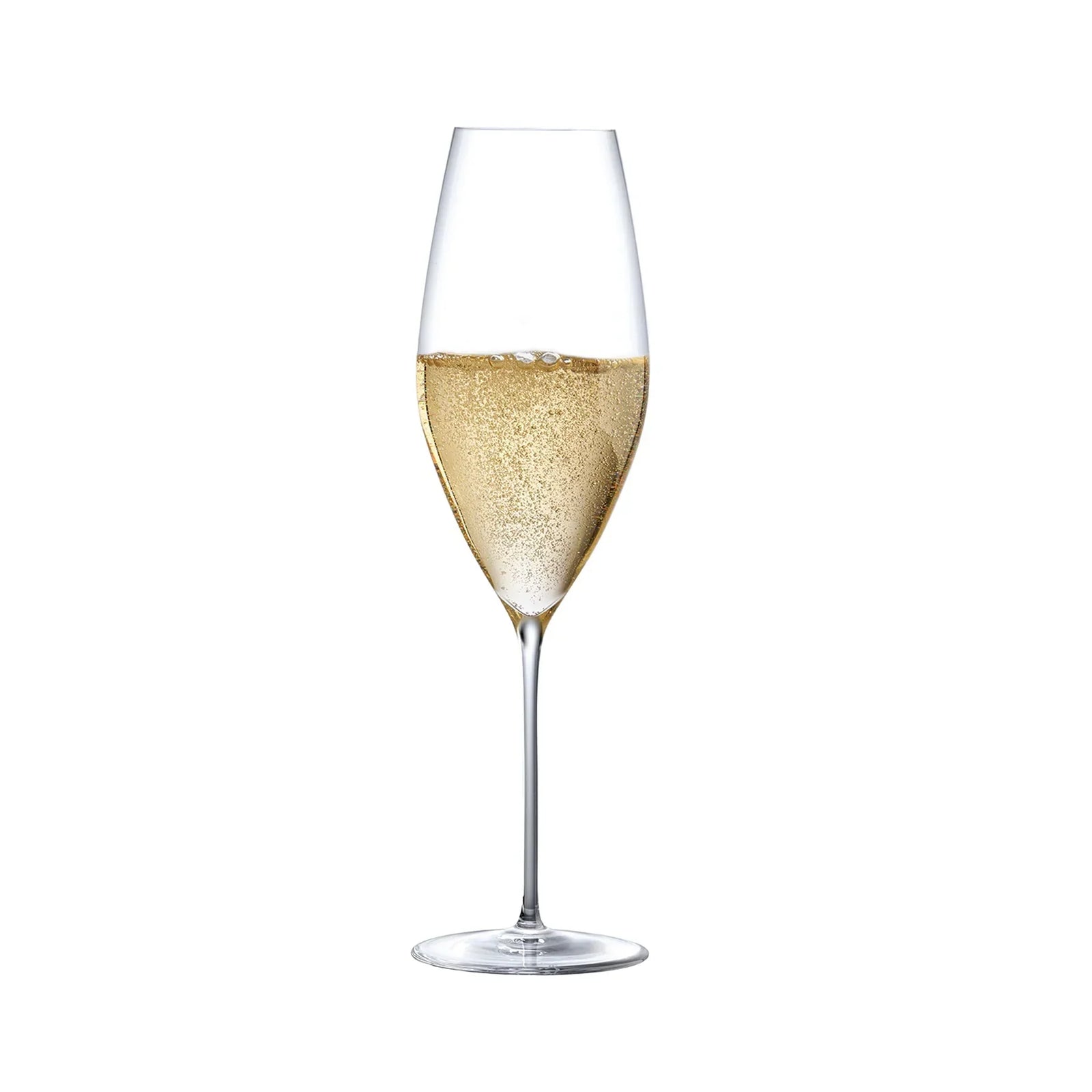 Nude Essentials Stem Zero Grace Champagne Glass 445cc Clear - Premium Stemware from Pasabahce - Just $385! 