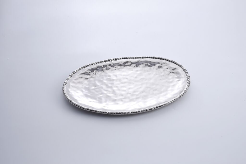 Pampa Bay Verona Large Oval Platter - Silver - Premium Platter from Pampa Bay - Just $255! 