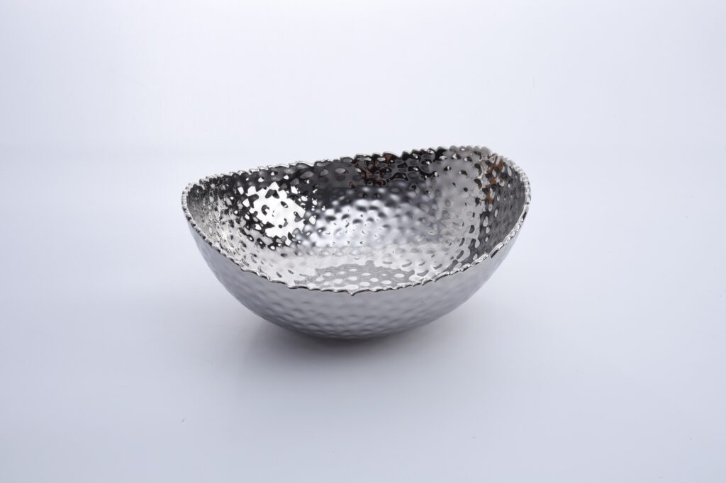 Pampa Bay Millennium Large Oval Bowl - Silver - Premium Bowls from Pampa Bay - Just $135! 