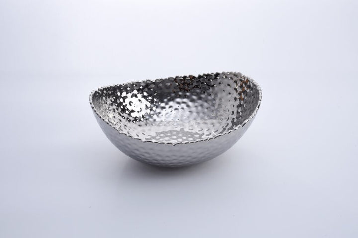 Pampa Bay Millennium Large Oval Bowl - Silver - Premium Bowls from Pampa Bay - Just $225! 