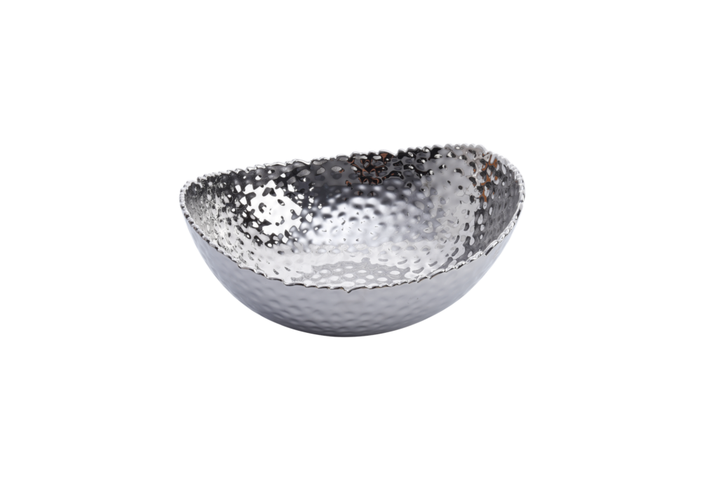 Pampa Bay Millennium Large Oval Bowl - Silver - Premium Bowls from Pampa Bay - Just $225! 