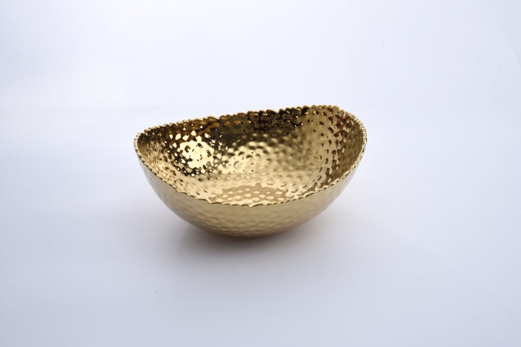 Pampa Bay Golden Millennium Large Oval Bowl - Premium Bowl from Pampa Bay - Just $135! 