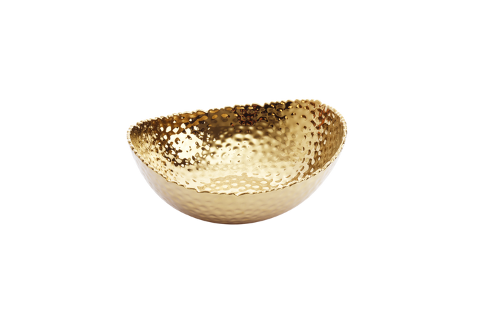 Pampa Bay Golden Millennium Large Oval Bowl - Premium Bowl from Pampa Bay - Just $225! 