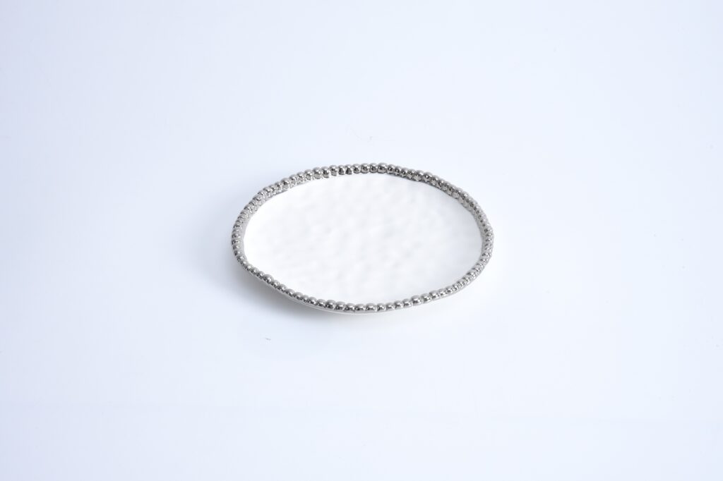 Pampa Bay Salerno Round Appetizer/Dessert Plate - Premium Plates from Pampa Bay - Just $60! 