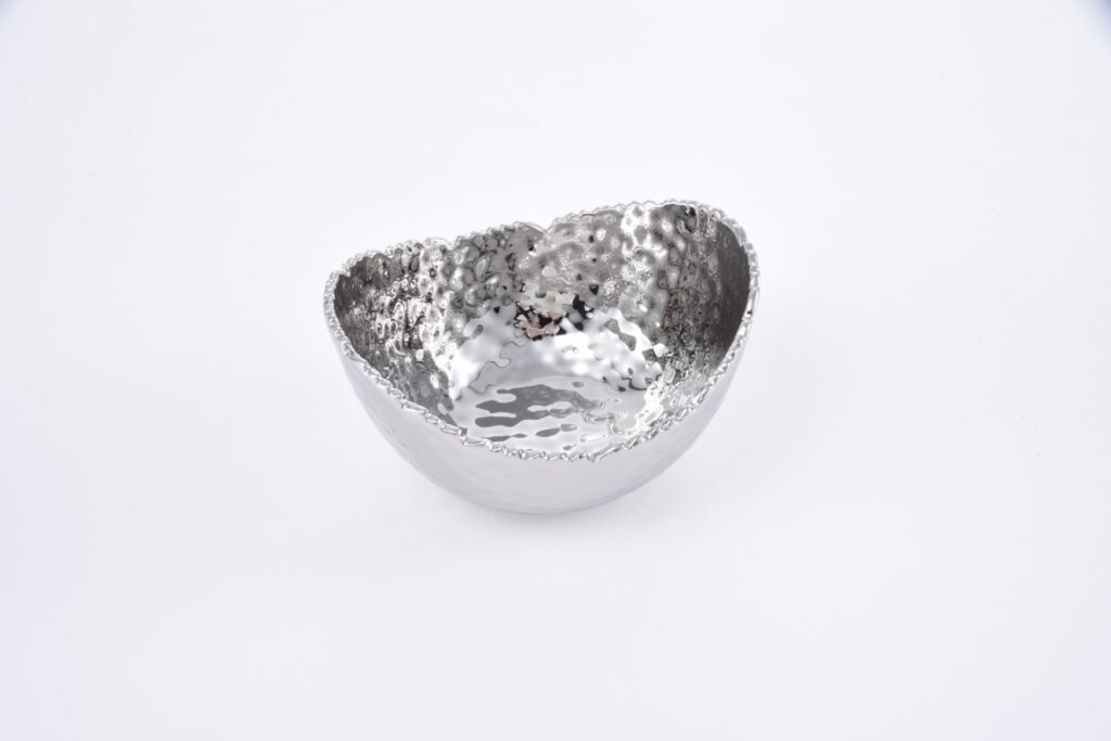 Pampa Bay Millennium Small Oval Bowl - Silver - Premium Bowls from Pampa Bay - Just $60! 