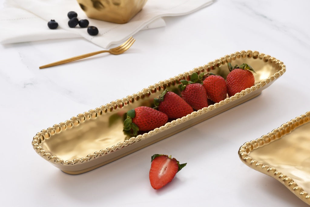 Pampa Bay Monte Carlo Cracker Tray - Gold - Premium Tray from Pampa Bay - Just $100! 