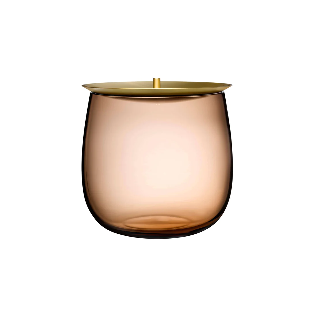 Nude Essentials Beret Bowl Lidded Vessel 152mm Caramel - Premium decor from Pasabahce - Just $865! 