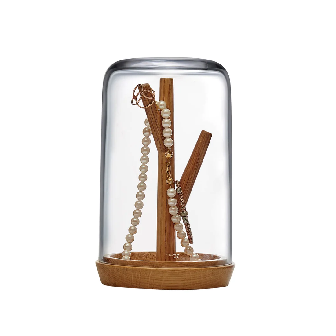 Nude Essentials Blossom Jewelry Box 210mm Clear - Premium Jewely Box from Pasabahce - Just $325! 