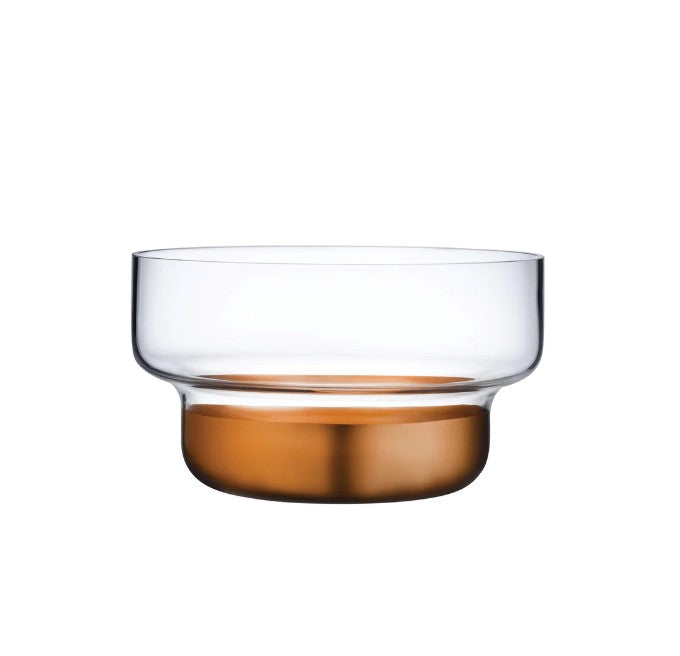 Nude Contour Bowl Small 135mm Copper - Premium Bowl from Pasabahce - Just $1000! 