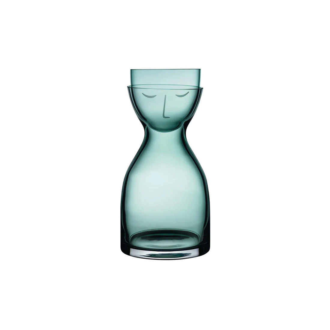 Nude Essentials Mr. & Mrs. Night Water Set Short 850cc Jug and 150cc Tumbler Green - Premium Jug and Tumbler from Pasabahce - Just $515! 