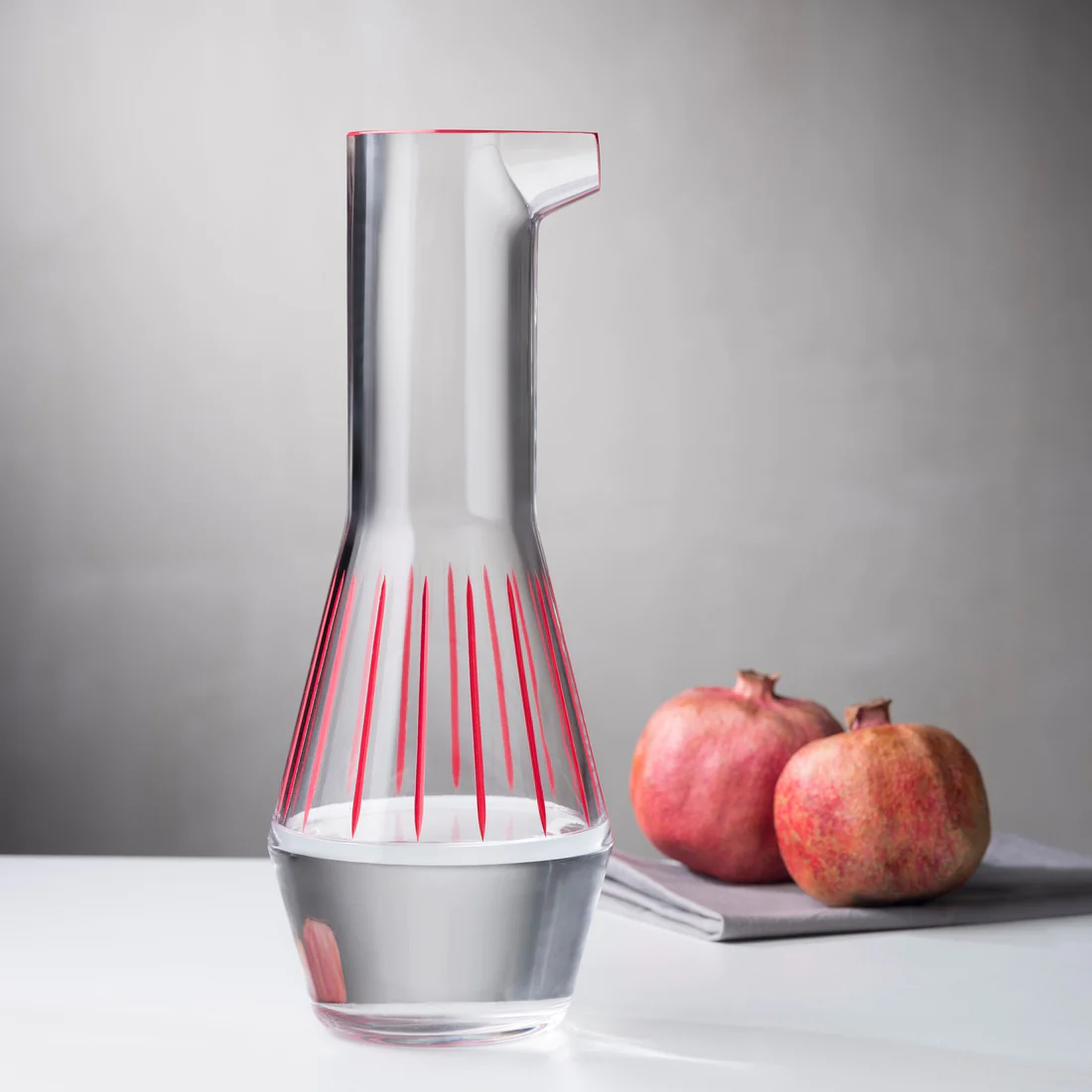 Nude Essentials Beak Carafe 1000cc Red - Premium Carafe from Pasabahce - Just $755! 