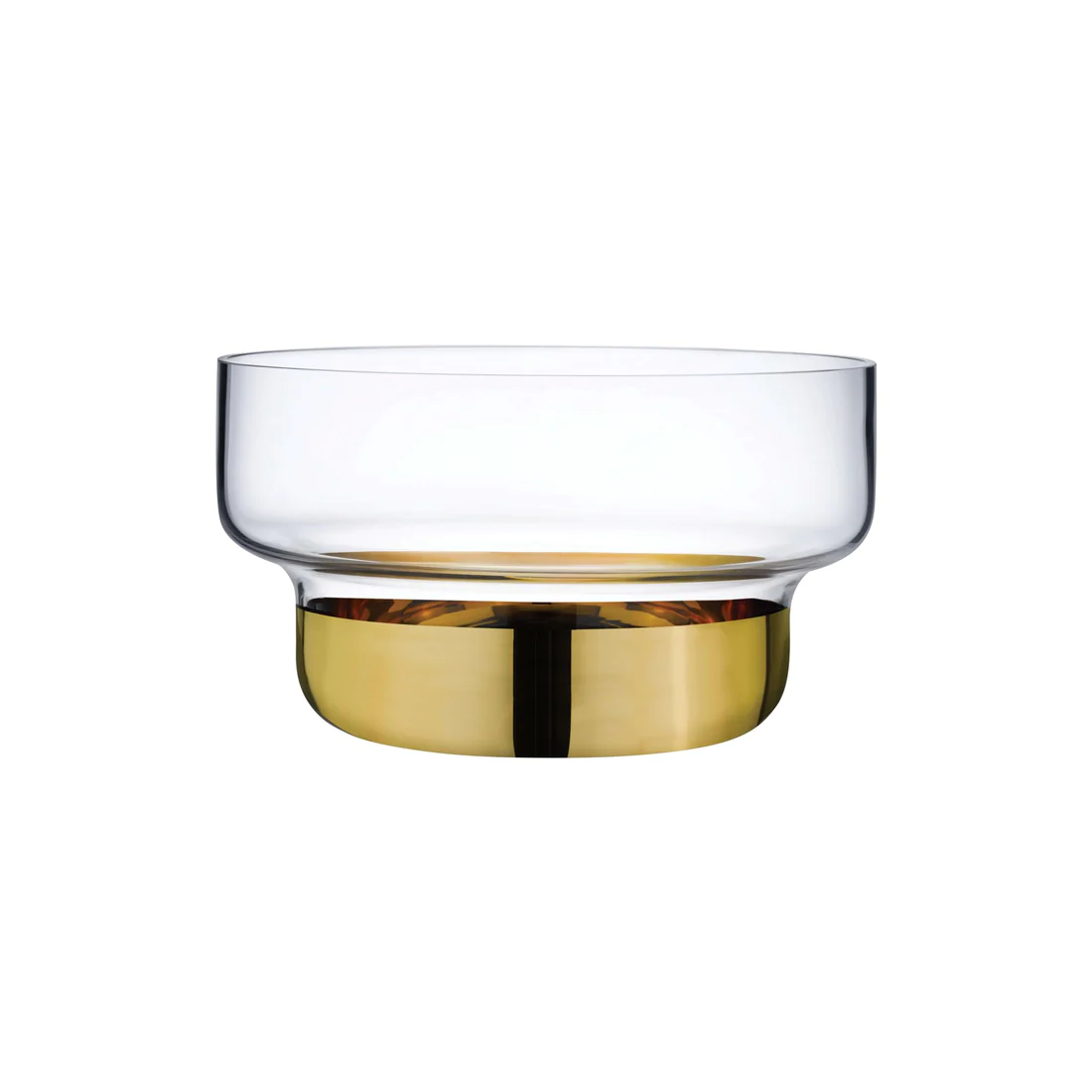Nude Contour Bowl Small 135mm Gold - Premium Bowl from Pasabahce - Just $1550! 