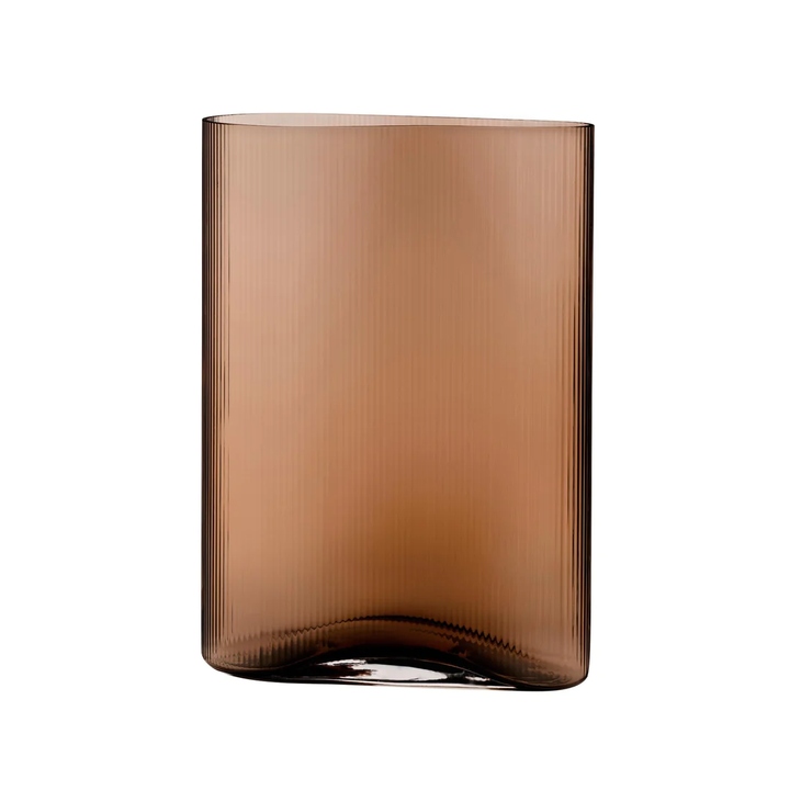 Nude Essentials Mist Vase Tall 380mm Caramel - Premium Vase from Pasabahce - Just $755! 