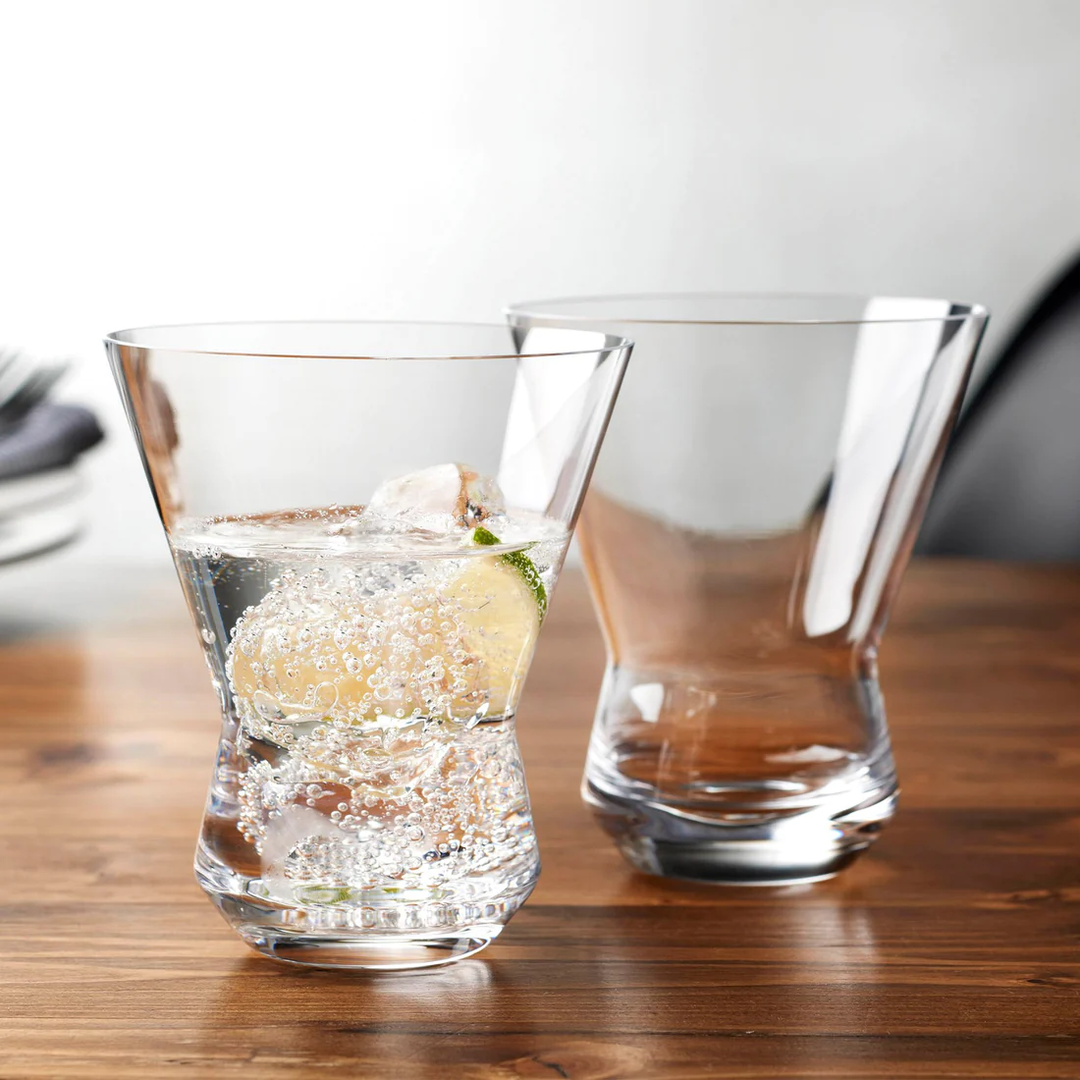 Nude Essentials Stem Zero Set of 2pcs Tumblers 250cc Clear - Premium Tumbler from Pasabahce - Just $265! 