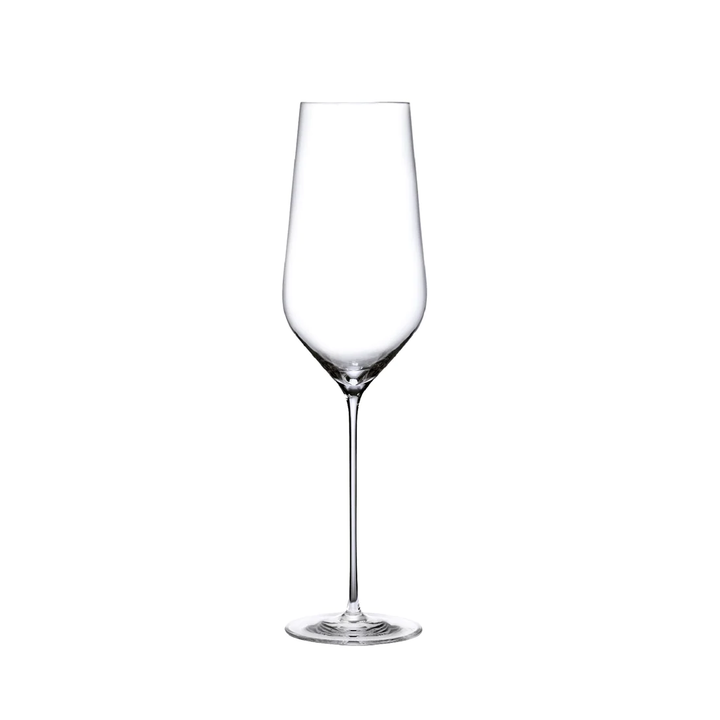 Nude Essentials Stem Zero Trio Champagne Glass 285cc Clear - Premium Stemware from Pasabahce - Just $305! 